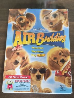 Disney Air Buddies DVD - Blue and Yellow Cover